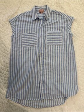 Show Me Your Mumu Martini Shirt Dress Coastal Blue